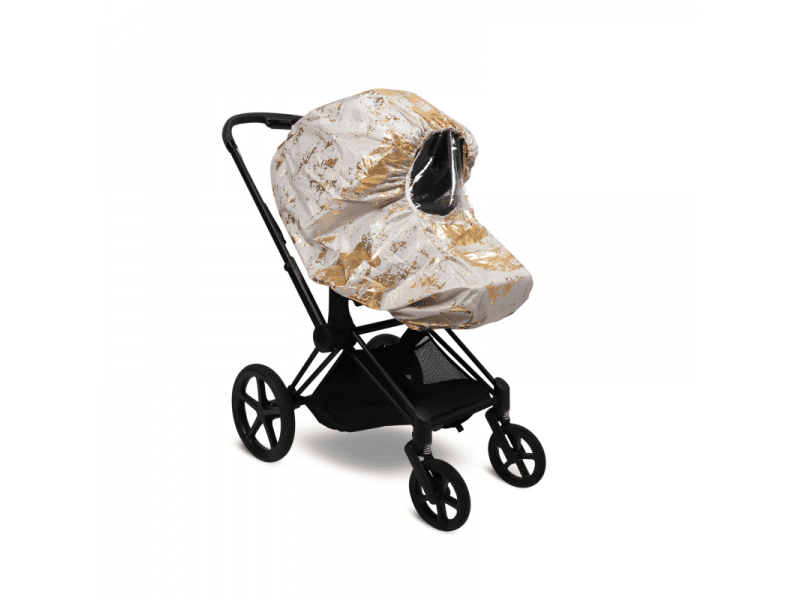 Bjällra of Sweden Pláštěnka na kočárekGrey Golden