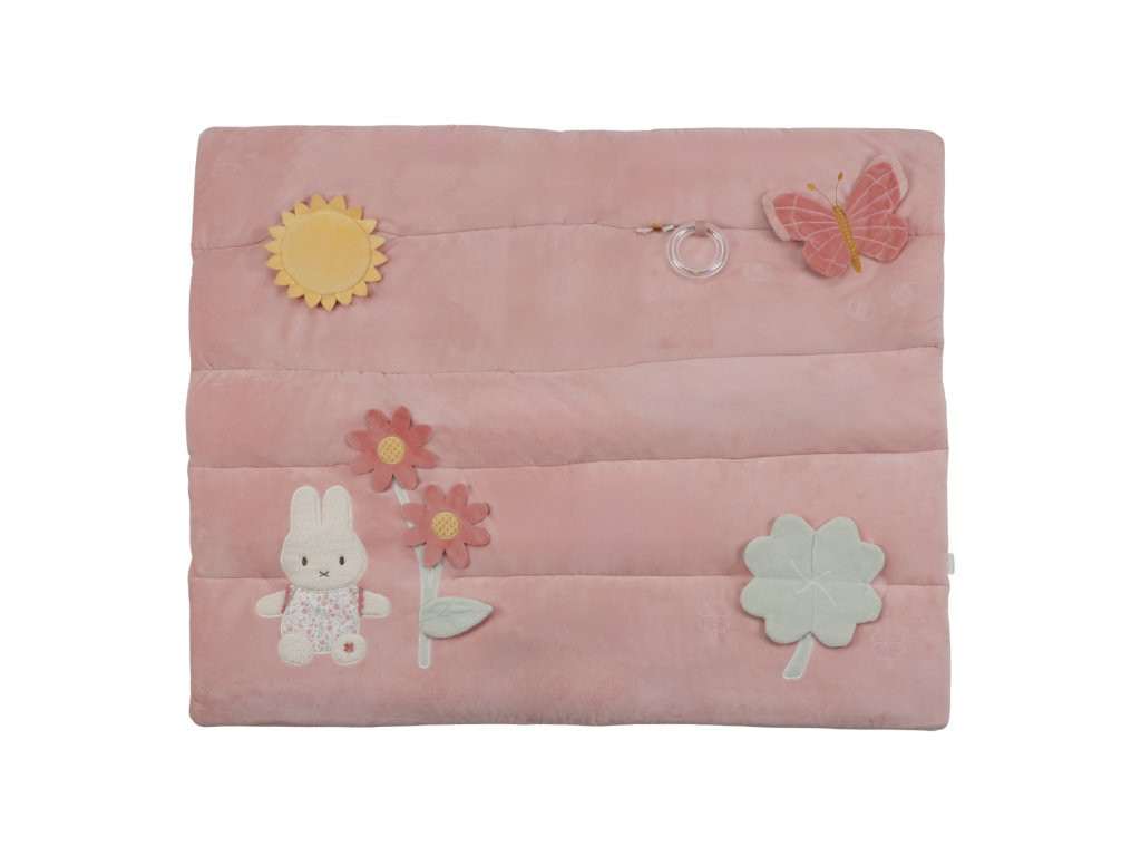 Little Dutch Hrací deka králíček Miffy Lucky Blossom
