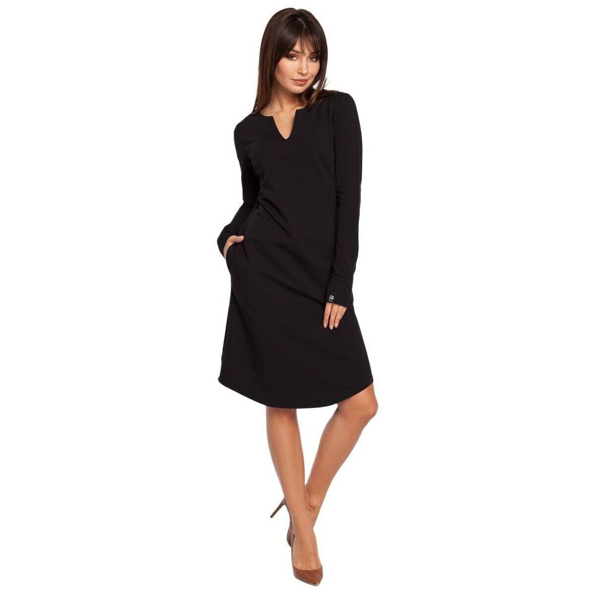 Bewear  Dámské mini šaty Ingegerd B017 černá  Černá