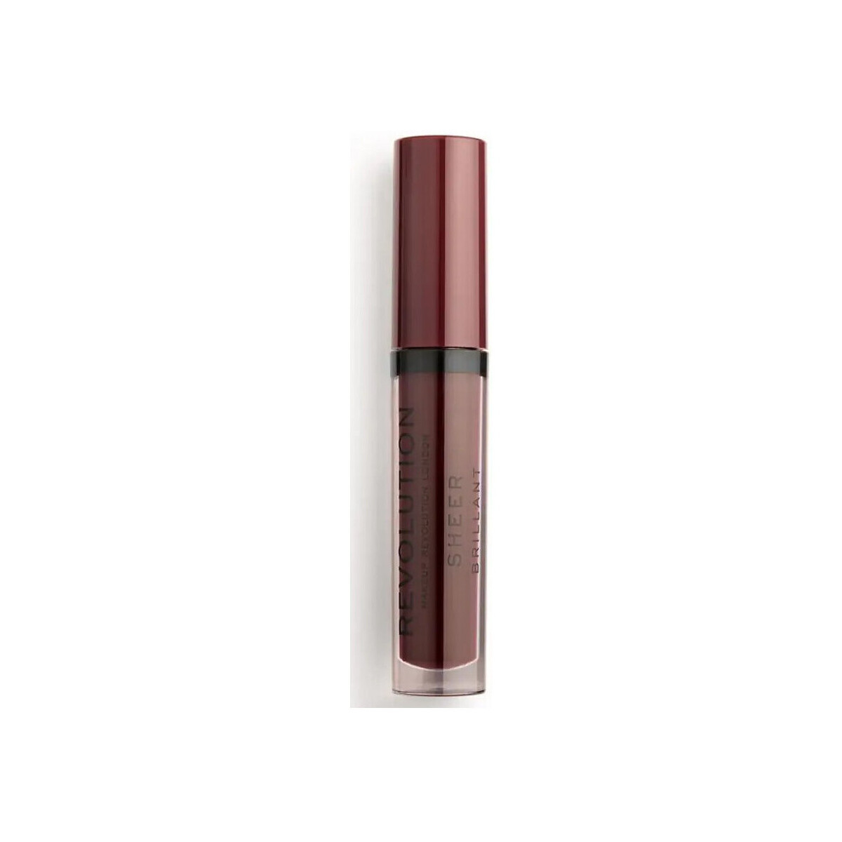 Makeup Revolution  Sheer Brilliant Lip Gloss - 148 Plum  Fialová