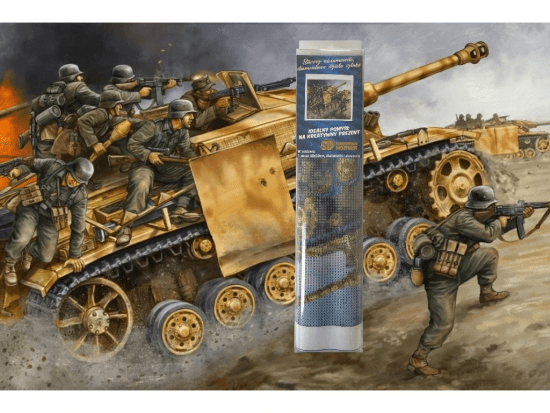 Norimpex Diamantový obrázek - Tank - 30 x 40 cm - 2000704