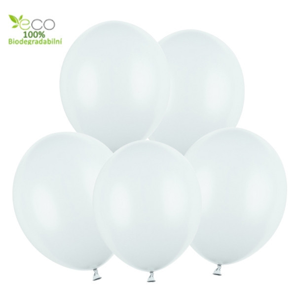 Balonky mlhavě modré  5ks -30 cm