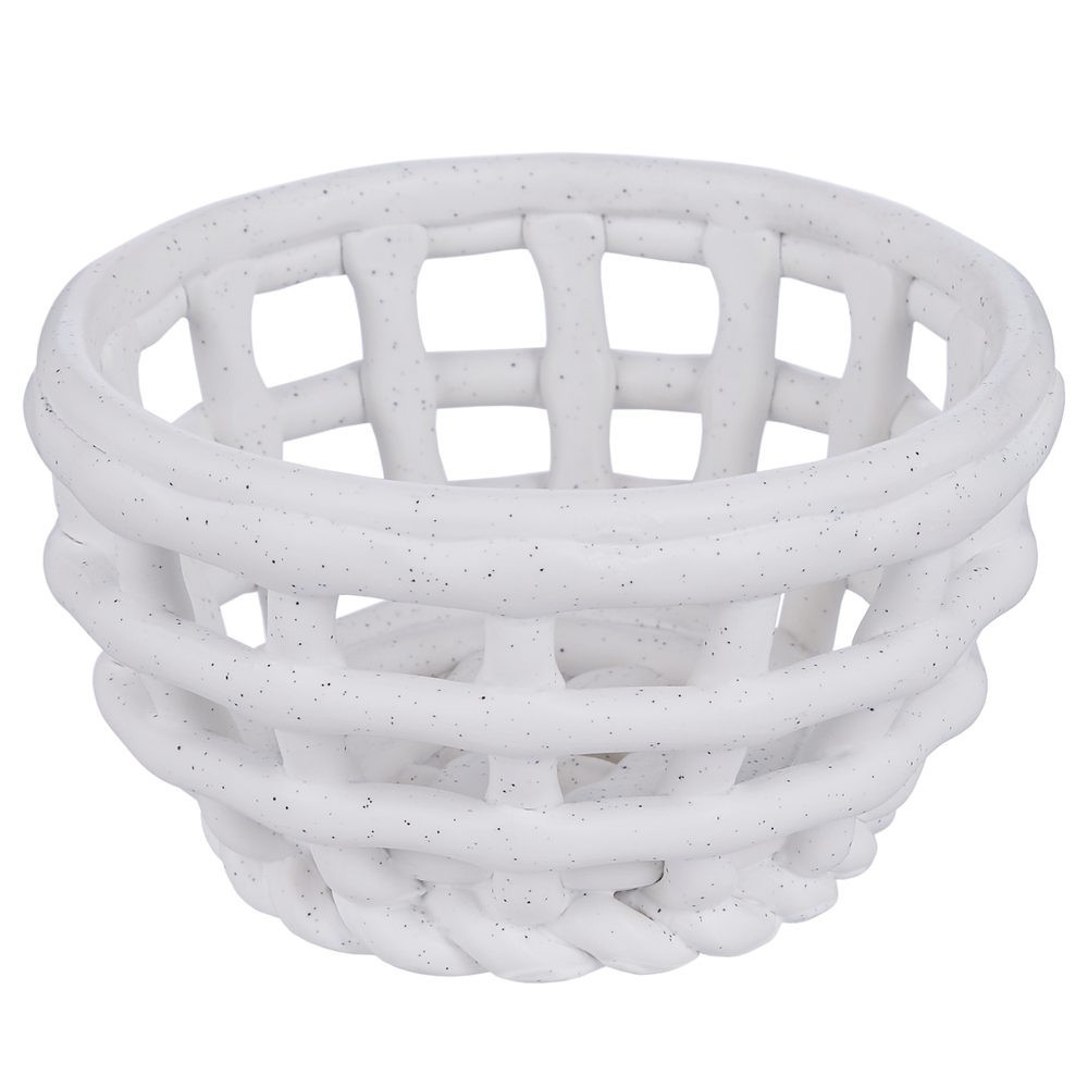 CRAFT Keramický košík mini - bílá