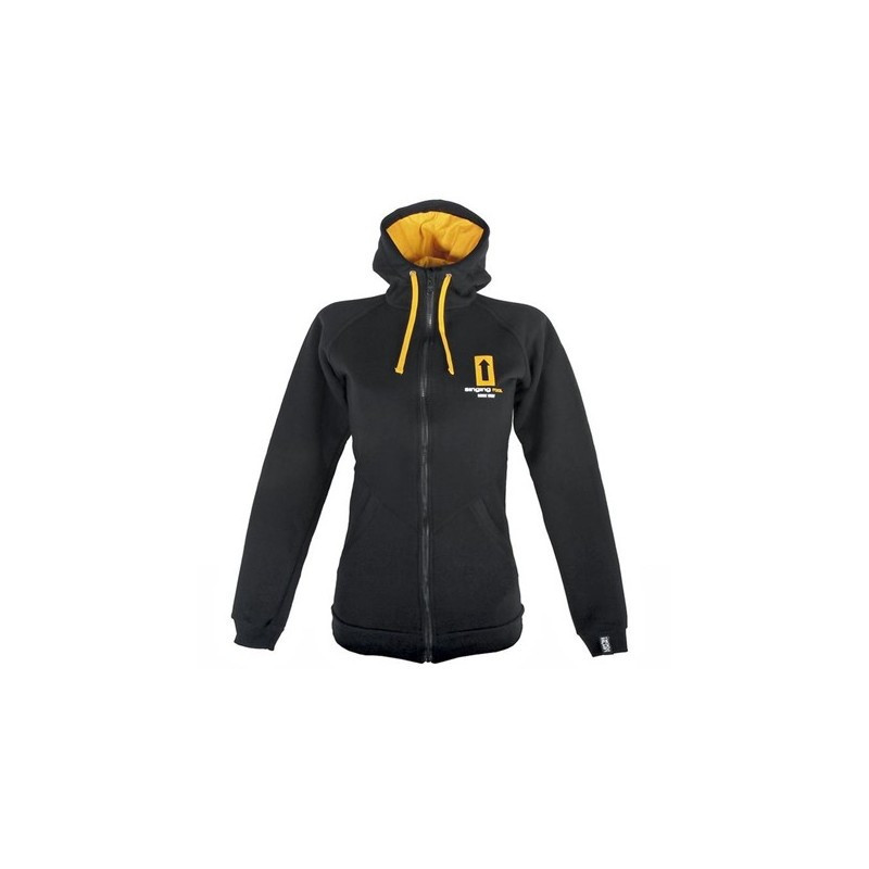 Singing Rock Dámská mikina Singing Rock Full Zip Černá