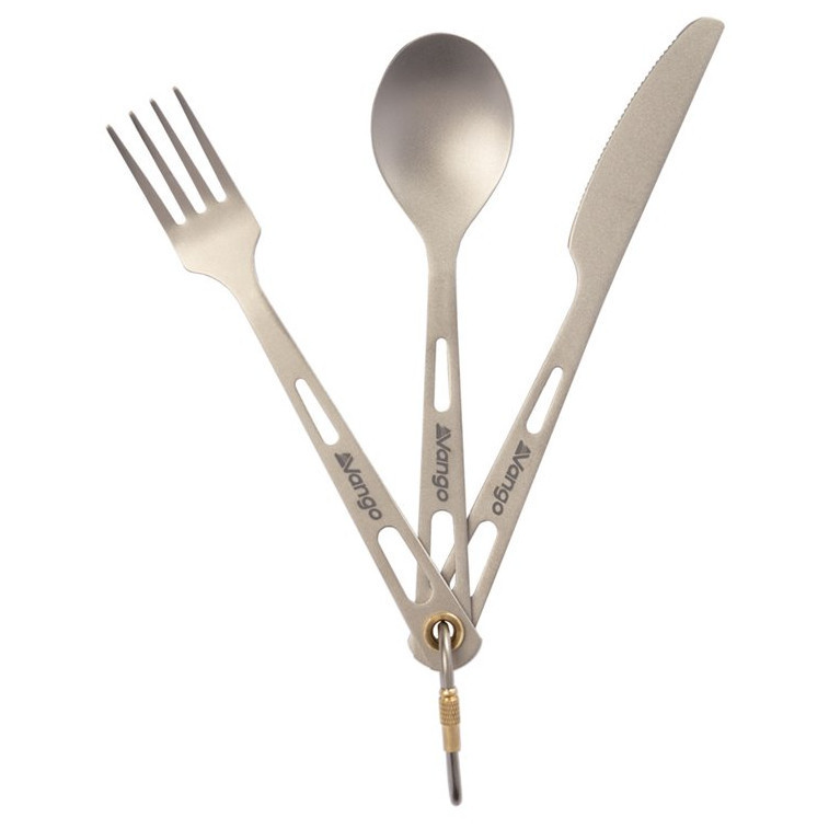 Příbor Vango Titanium Cutlery Set Barva: stříbrná