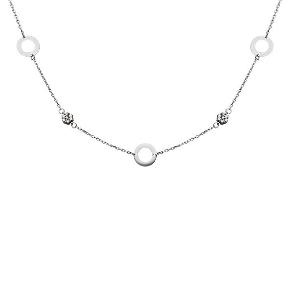 Náhrdelník se syntetickými kameny 376-588-005103 3.10g