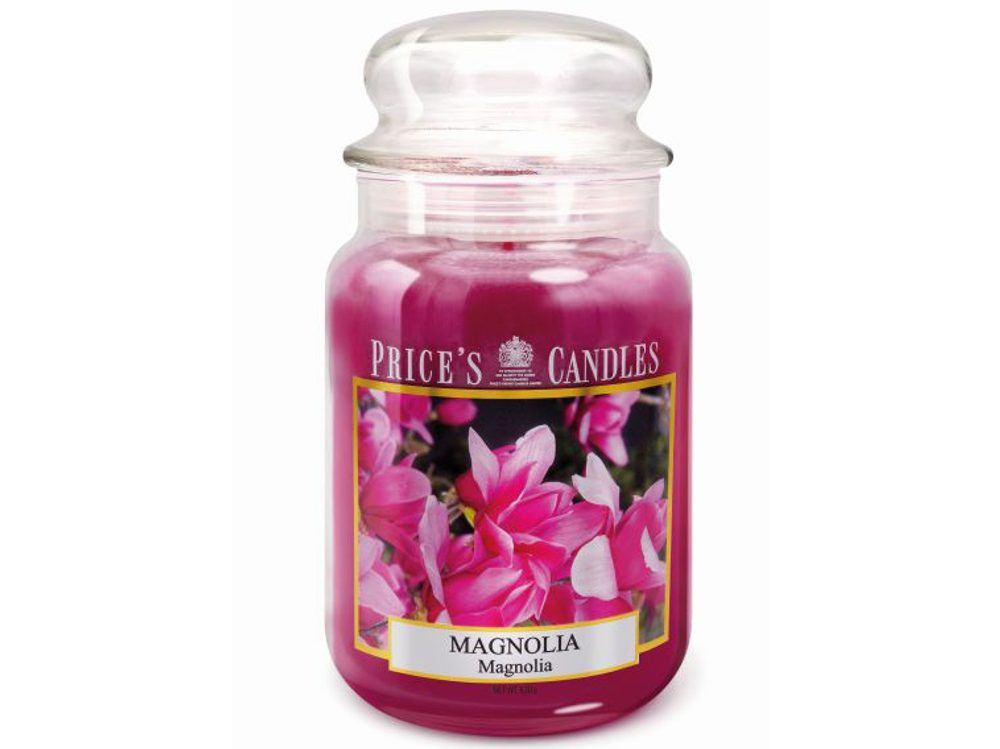 Price’s PRICE'S MAXI svíčka ve skle Magnólie - hoření 150h