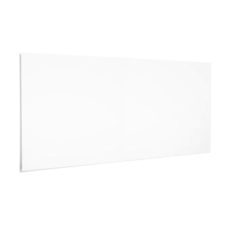 Bílá magnetická tabule AIR, bez rámu, 2490x1190 mm