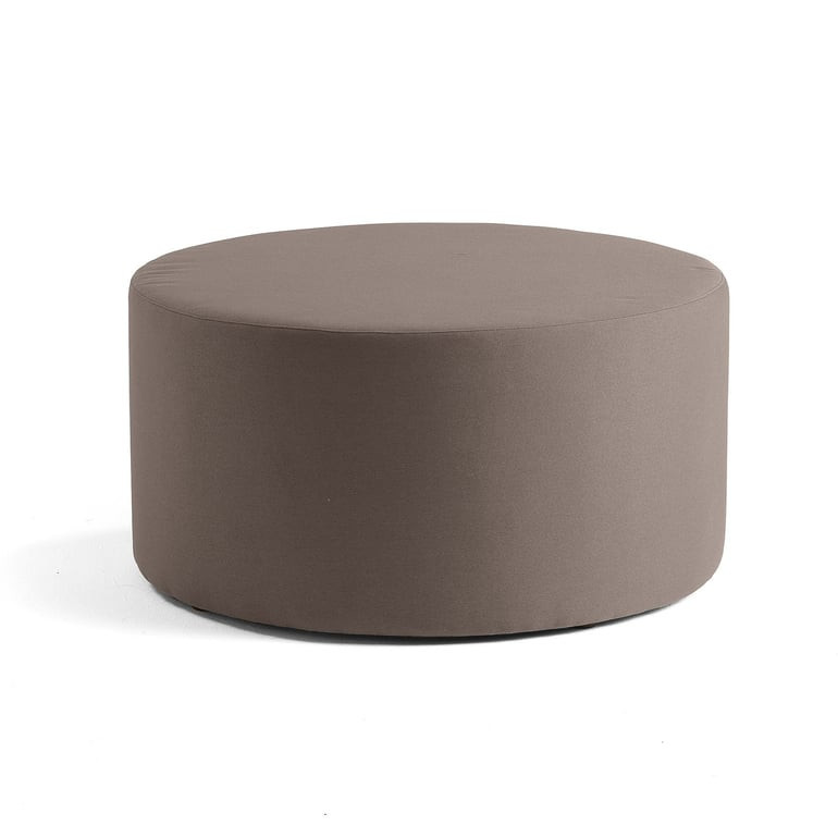 Taburet CASUAL, potah ETNA, Ø 1000 mm, světle hnědá