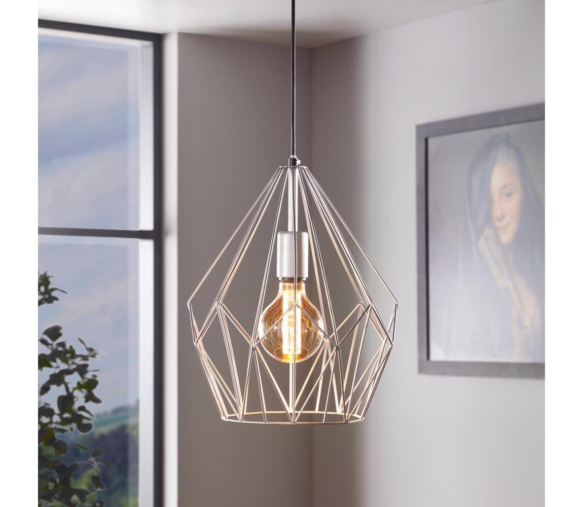 Eglo Eglo 49935 - Závěsné svítidlo CARLTON 1xE27/60W/230V