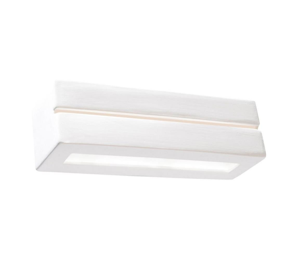 SL.0231 - Nástěnné svítidlo VEGA LINE 1xE27/60W/230V bílá