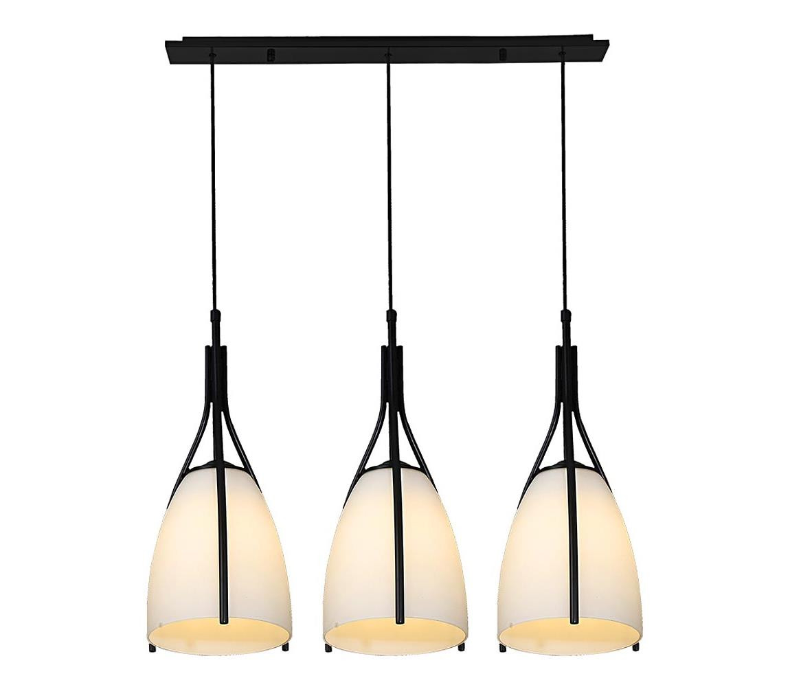 Luxera LUXERA  - Lustr na lanku ZORZO 3xE27/60W/230V