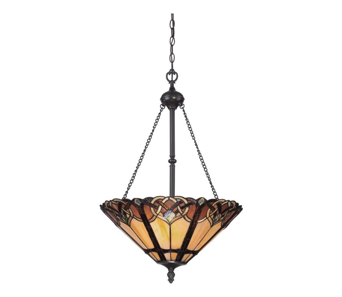 Elstead Elstead QZ-CAMBRIDGE-P - Lustr na řetězu BELLE 3xE27/100W/230V