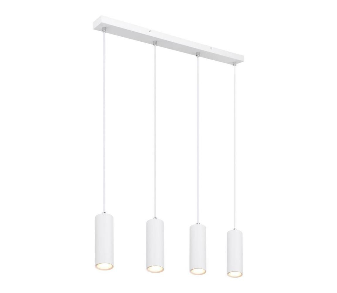 Globo Globo 57911-4HW - Lustr na lanku ROBBY 4xGU10/35W/230V bílá