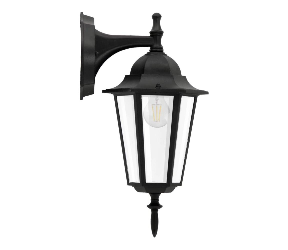 Venkovní nástěnné svítidlo 1xE27/20W/230V IP43 černá