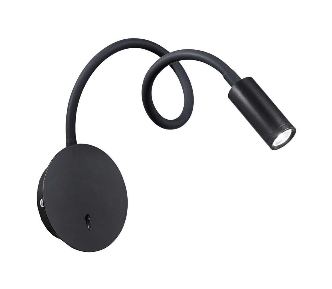 Ideal Lux Ideal Lux - LED Flexibilní lampička FOCUS LED/3,5W/230V černá