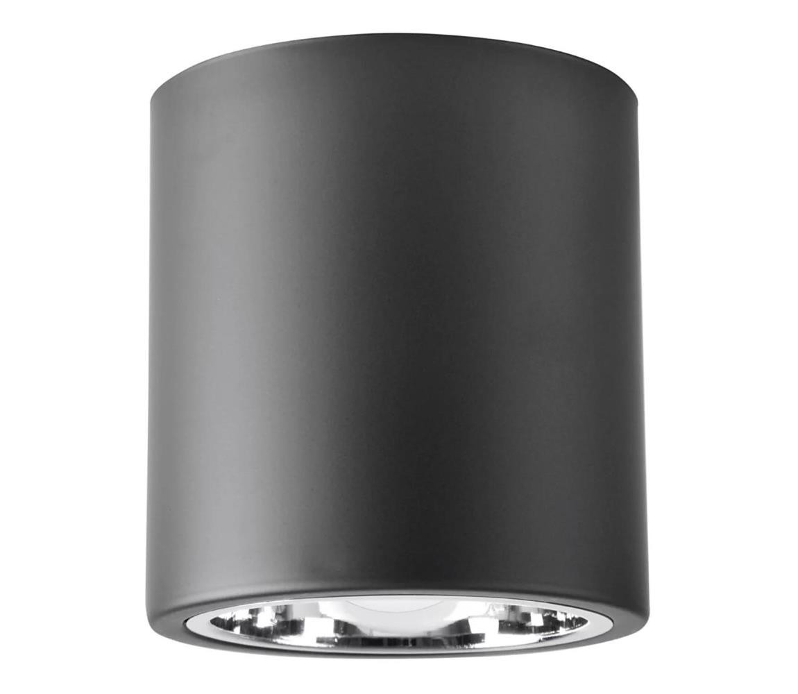 Bodové svítidlo JUPITER 1xE27/20W/230V pr. 13 cm černá