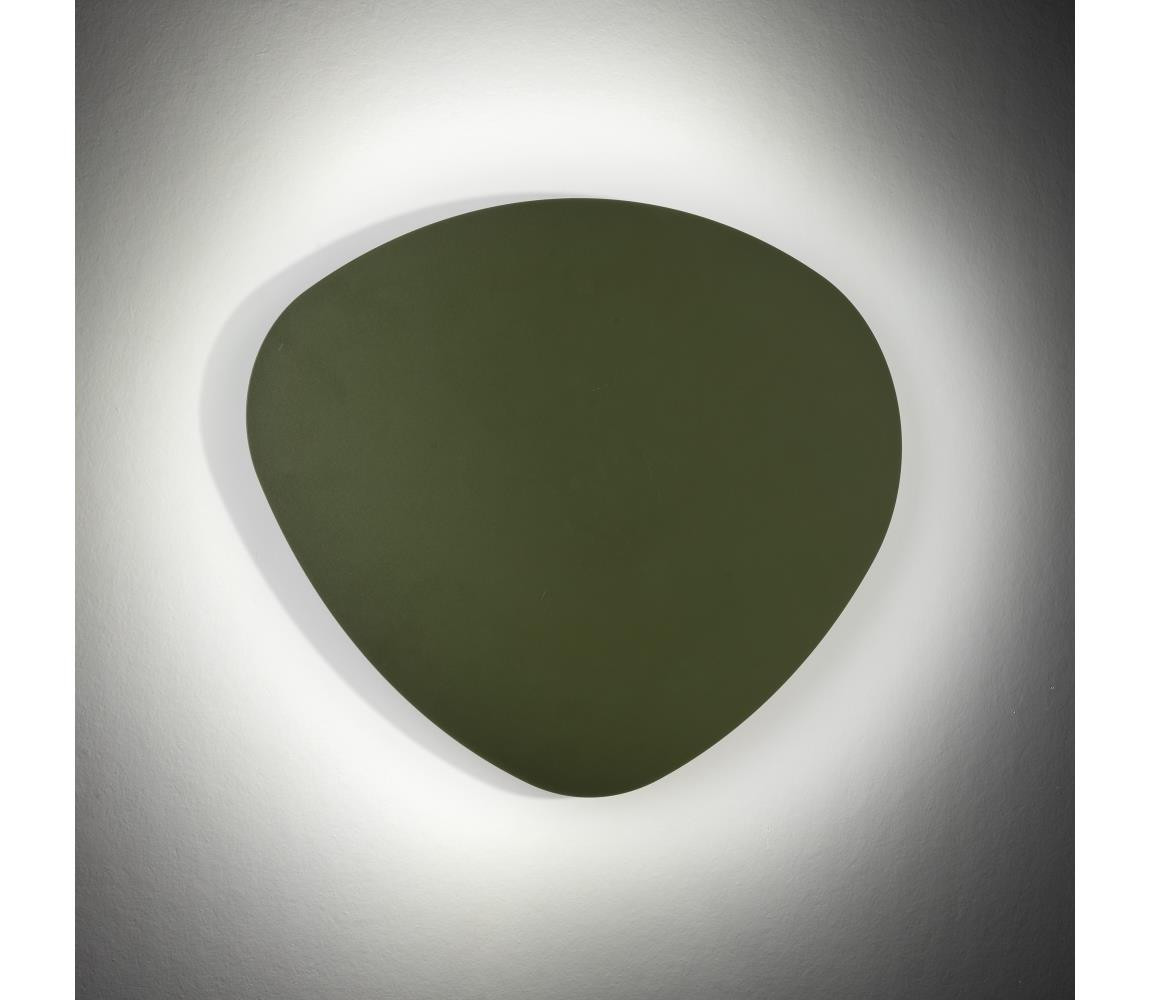 Nástěnné svítidlo STONE 3xG9/8W/230V 37x49 cm zelená