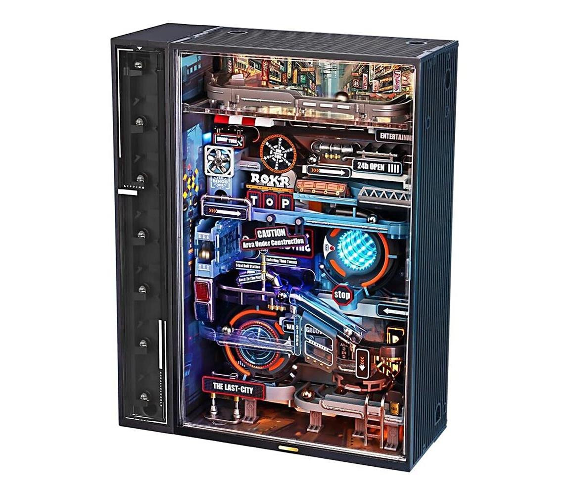 RoboTime 3D mechanická skládačka kuličkové dráhy Město minulosti