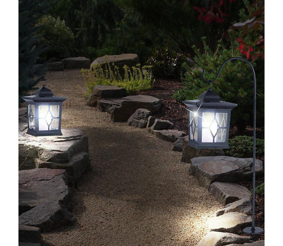 Globo Globo 33270 - Solární lampa SOLAR AL 1xLED/0,05W/3,2V IP44