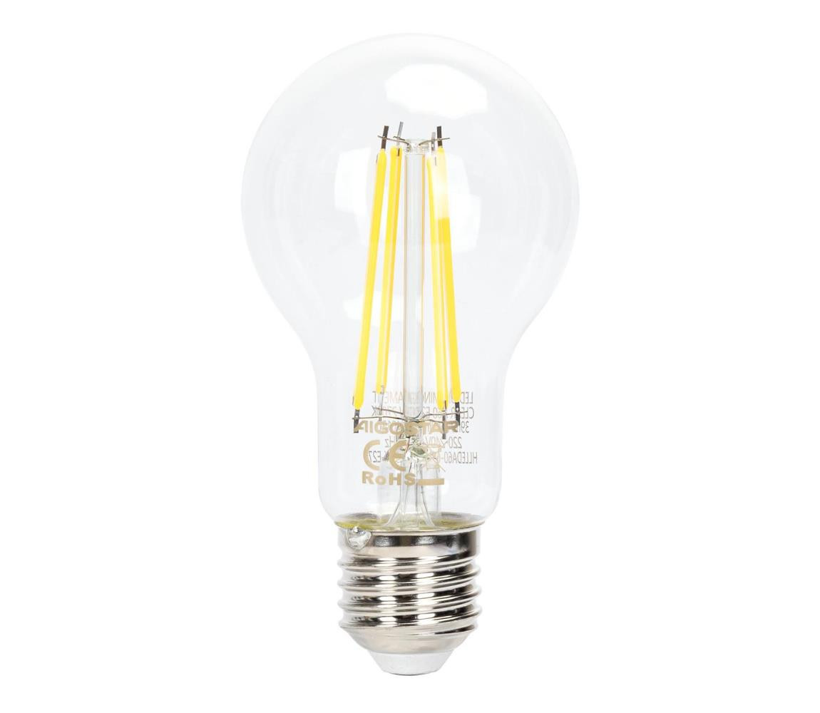 B.V. LED Stmívatelná žárovka FILAMENT A60 E27/6W/230V 6500K -