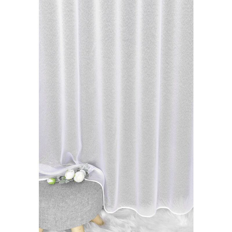 Záclona, Dreher s olůvkem, bílá 105 cm