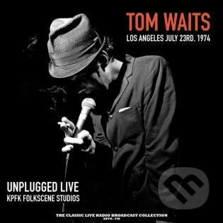 Tom Waits:  Unplugged Live At Folkscene Studios (White/Orange Splatter Vinyl) LP - Tom Waits