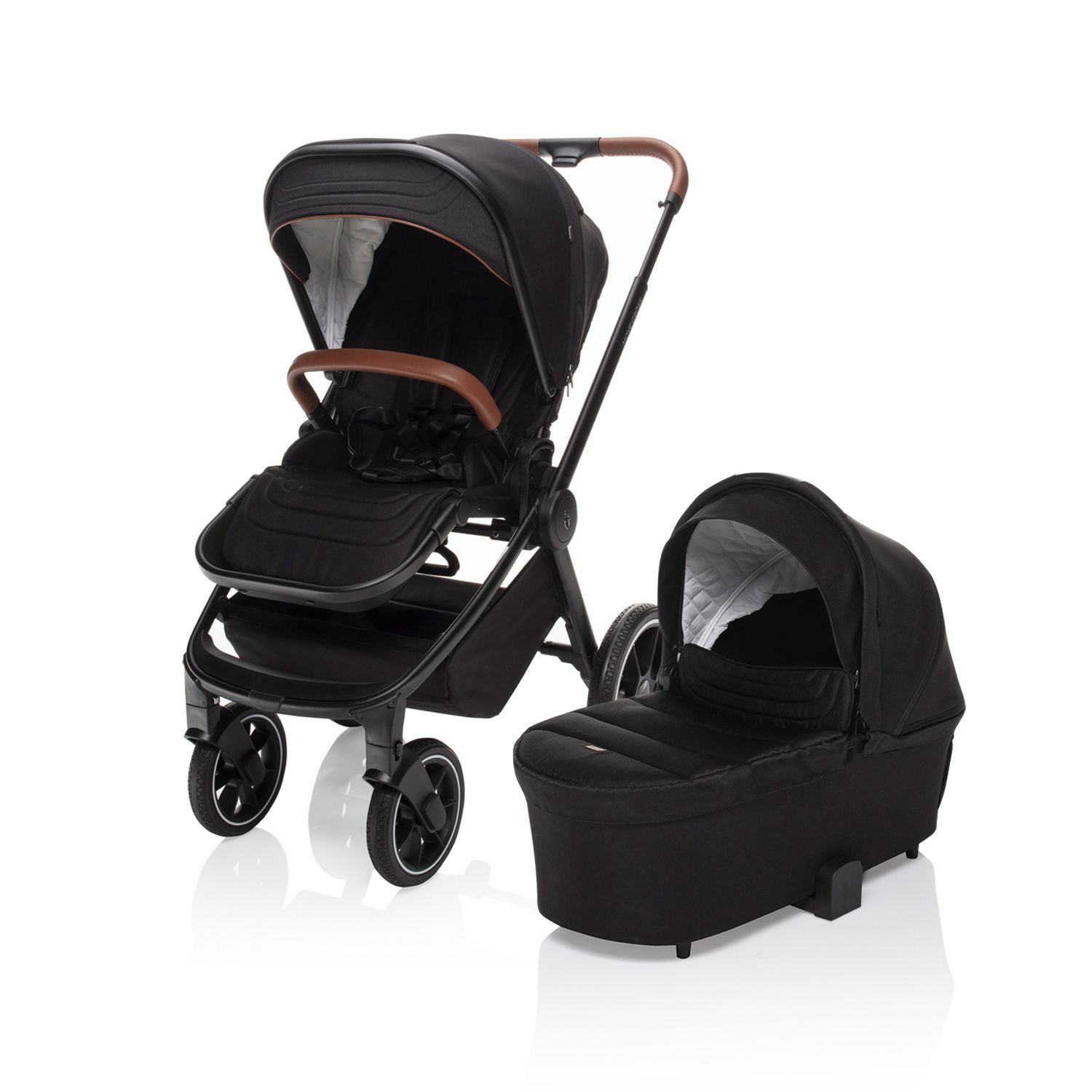 Zopa SET 2v1 kočárek Move Cross + korba XL,  Night Black/Black