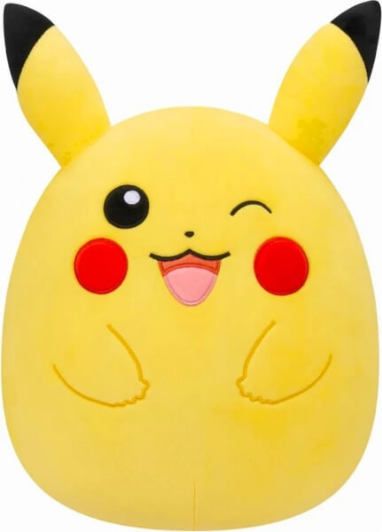 Jumbo Pokémon plyšák Pikachu mrkající - Squishmallows - 60 cm