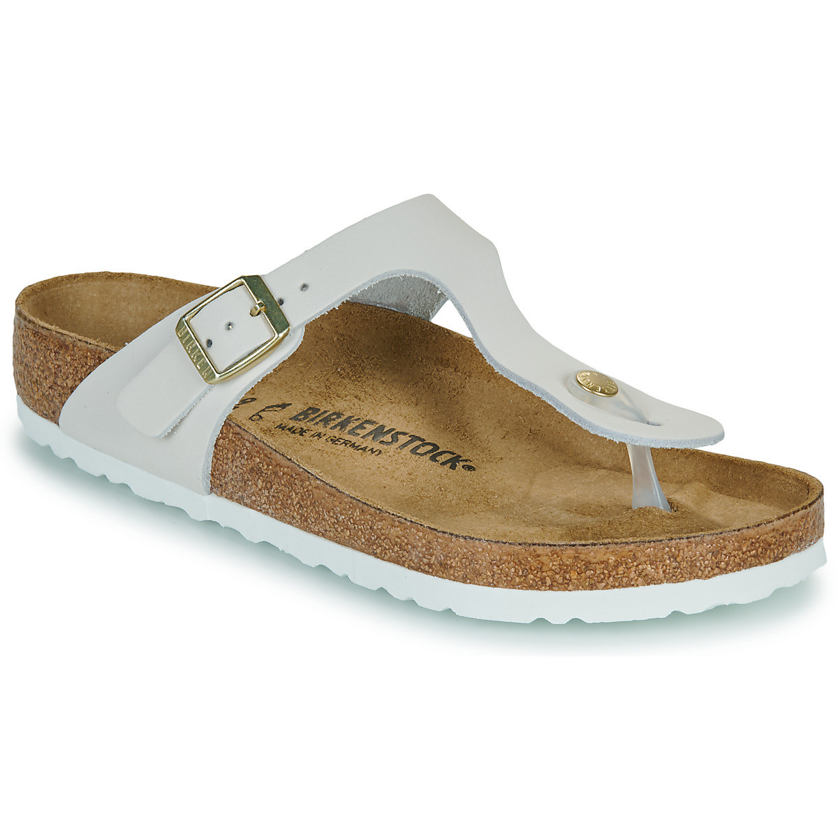 BIRKENSTOCK  Gizeh LENB Antique White  Bílá