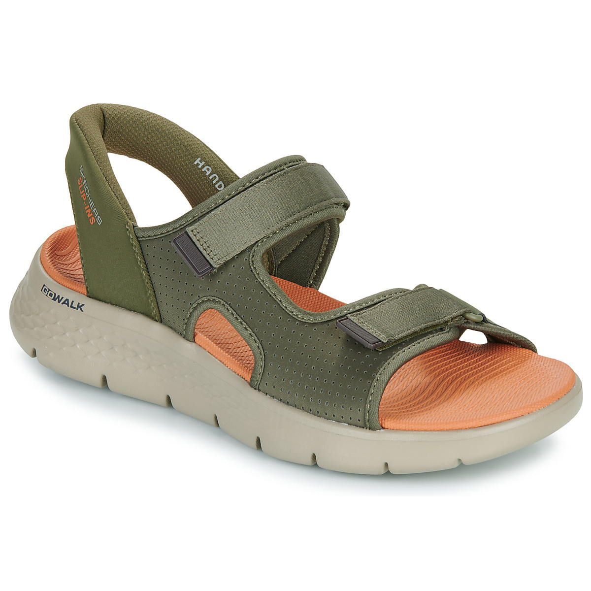 Skechers  SLIP INS GO WALK FLEX SANDAL EASY ENTRY  Khaki