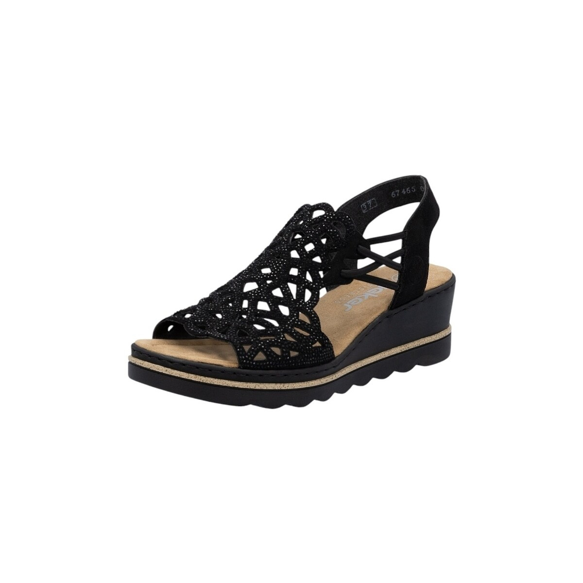 Rieker  67465  Černá