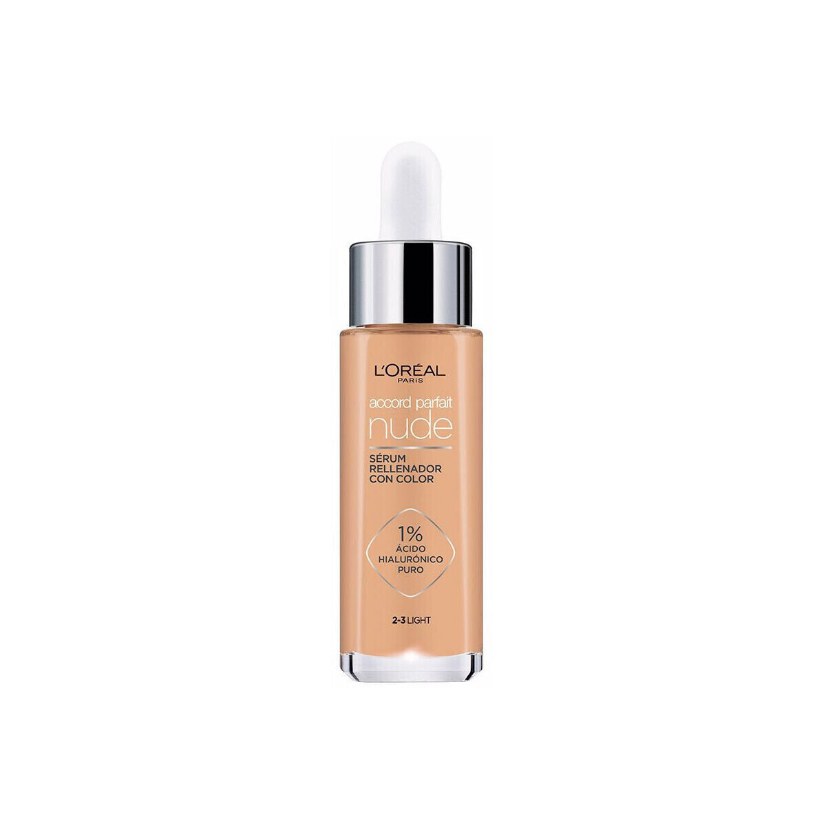 L'oréal  Perfect Match Nude Plumping Tinted Serum - 2/3 Light