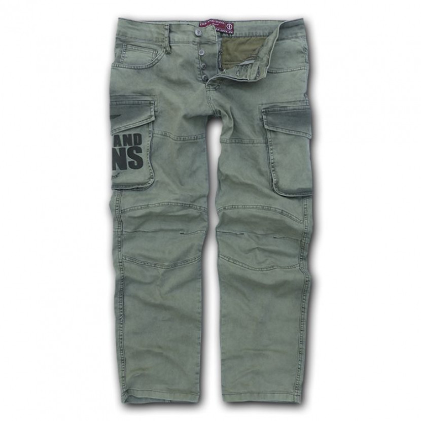 Kalhoty Erik and Sons Cargo - olivové, 33/32