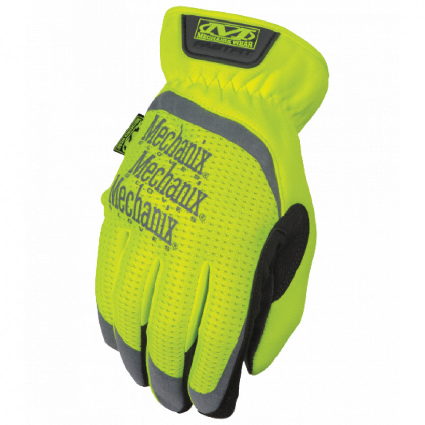 Rukavice Mechanix Wear Hi-Viz FastFit - žluté svítící, L