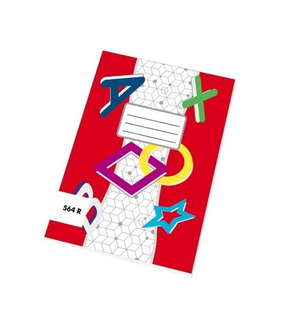 Papírny Brno Školní sešit 564e - A5, linkovaný, 60 listů