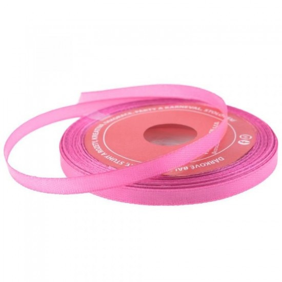 Paper Design Stuha saténová 6mm/32m - fuchsiová - 601090