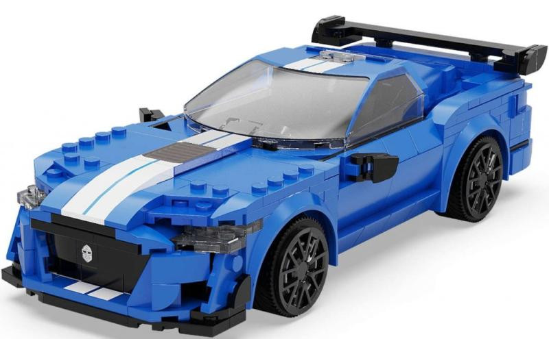 IQ models Programovatelná RC stavebnice sporťáku BLUE KNIGHT - 325 dílků