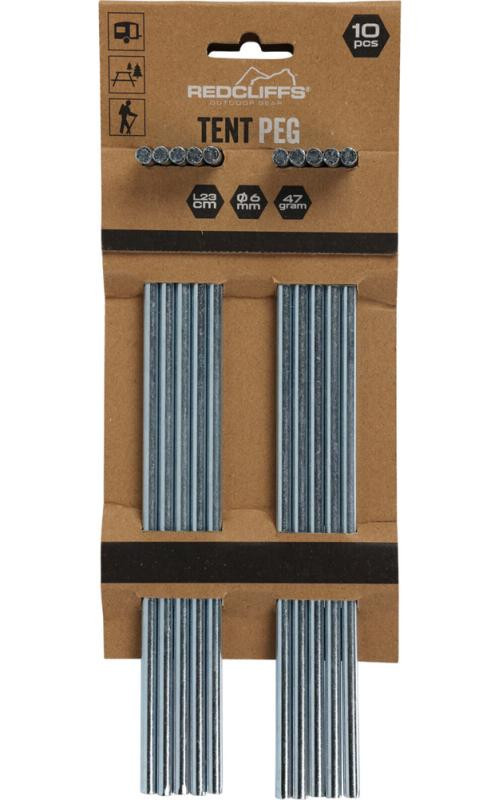 Redcliffs Stanové kolíky jehla 23 cm - 10 ks