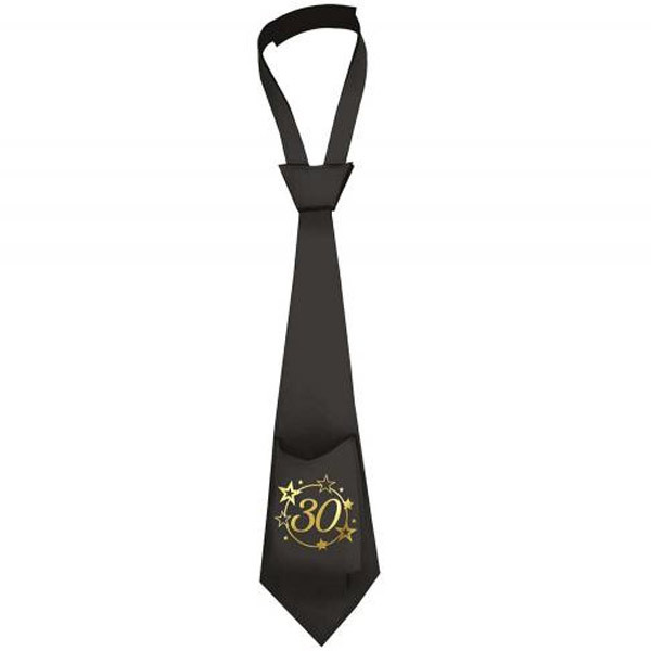 Kravata černá 30 let