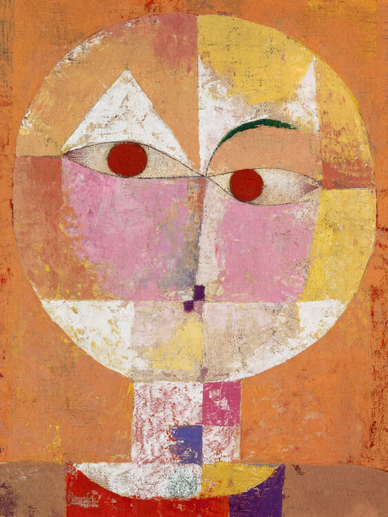 Paul Klee Obrazová reprodukce Senecio (Baldgreis), Paul Klee, 30 × 40 cm