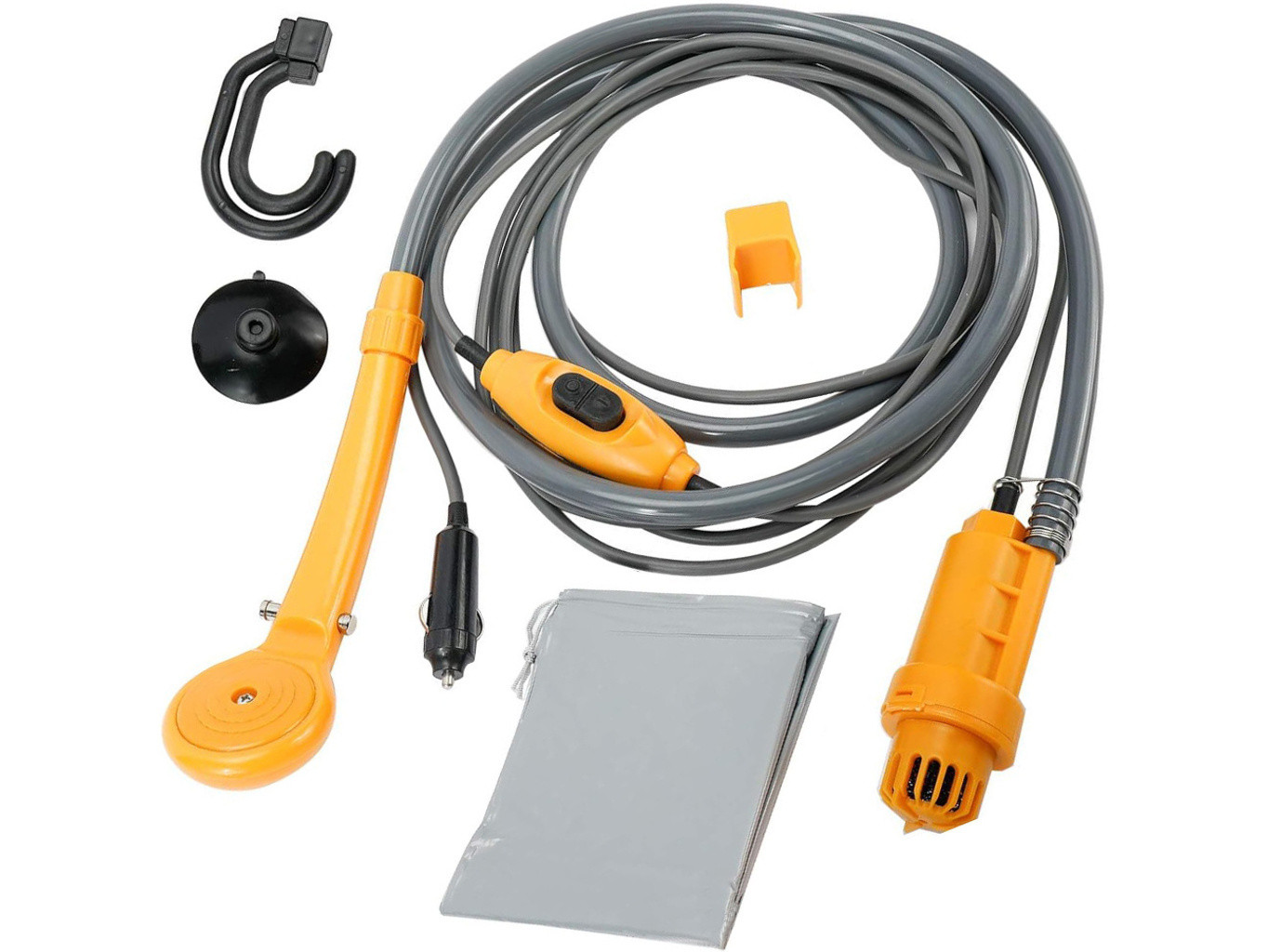 Cestovní kempingová sprcha do auta 12v