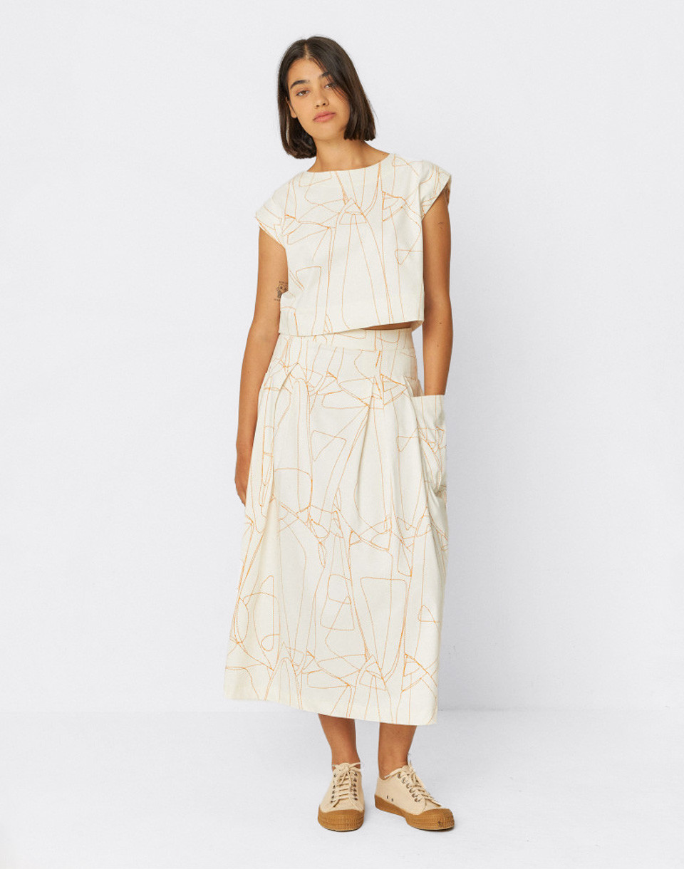 SKFK Irama GOTS Skirt STITCHES E11 36