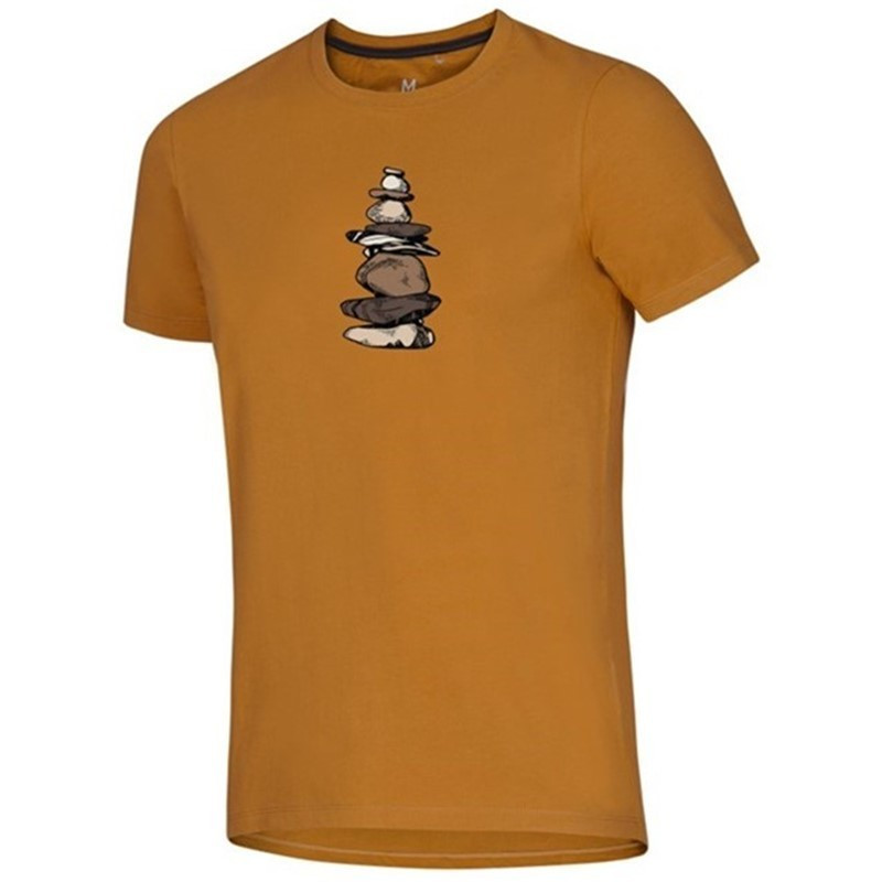 Ocun Pánské tričko Ocun Classic T Brown Bronze