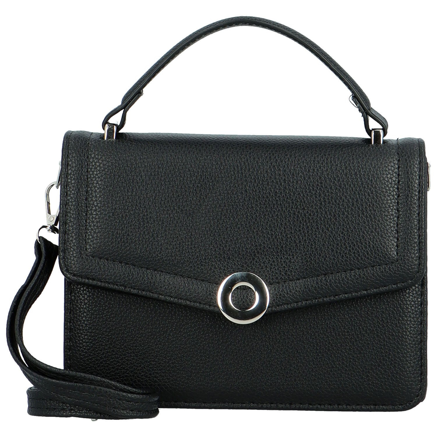 Dámská kabelka do ruky černá - MaxFly Ebony černá