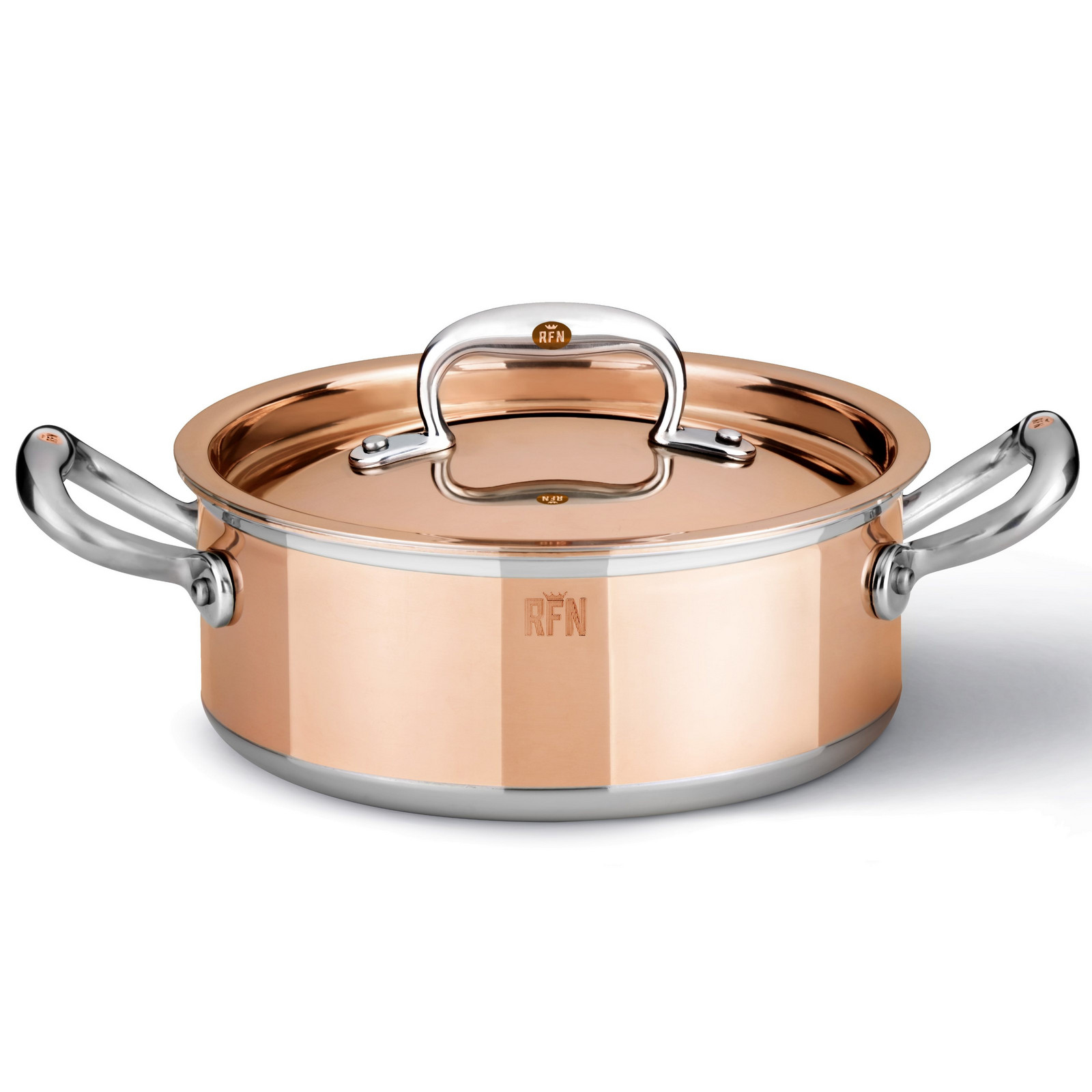 Kastrol CON CLASSE 18 cm, měď, Ruffoni