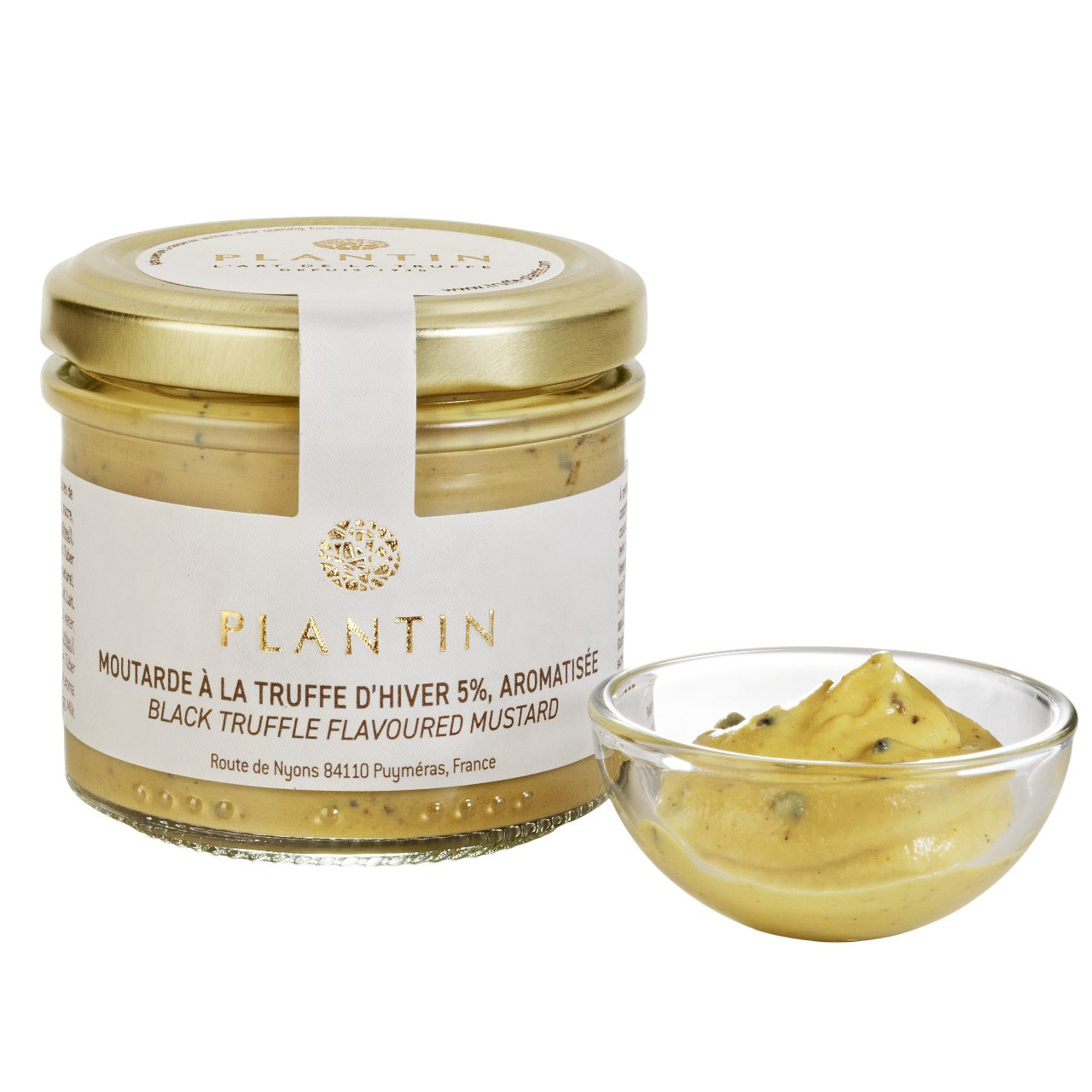 Hořčice 100 g, černý lanýž, PLANTIN