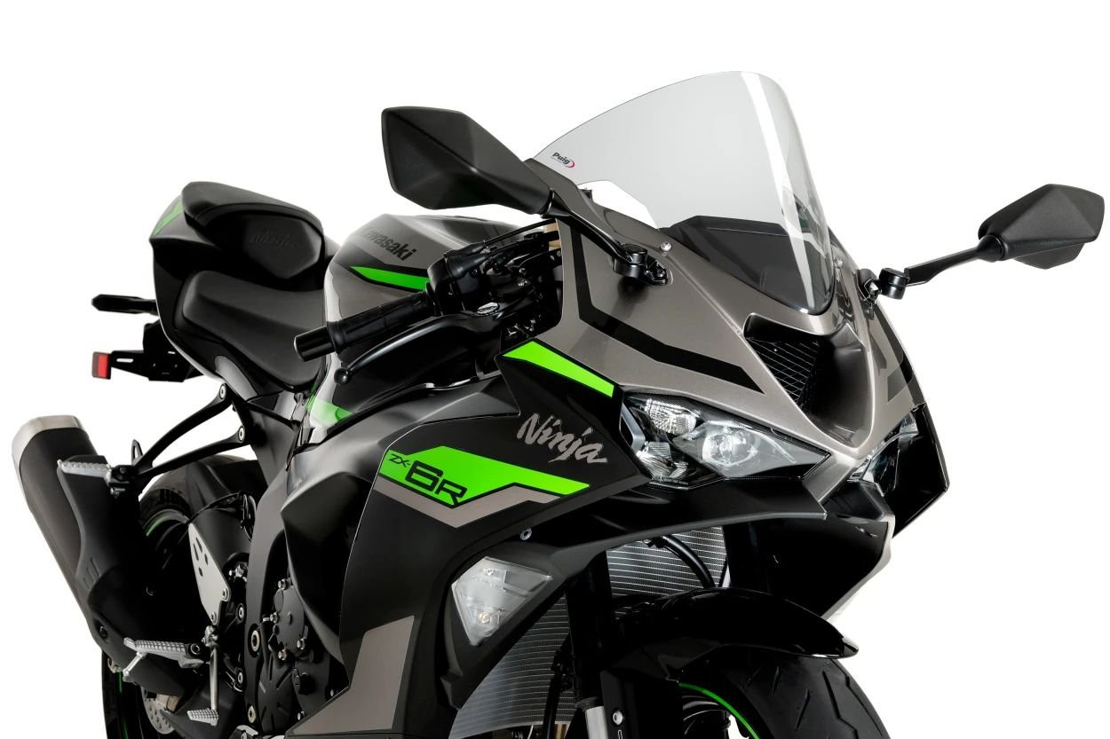 Puig 21832 R-RACER Kawasaki ZX-6R Ninja (24-25) Čirá (W)
