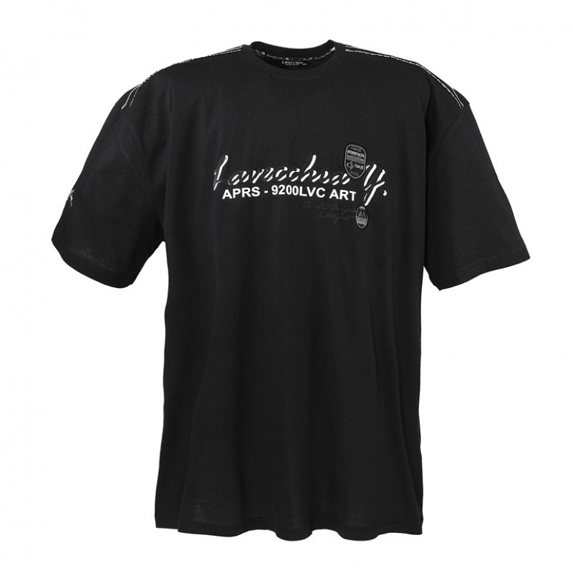 Tričko Lavecchia 9200LVC - černé, 5XL