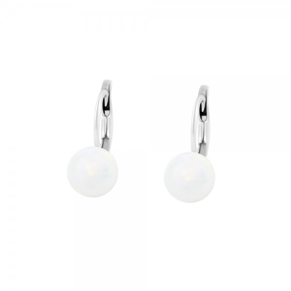 Náušnice se syntetickými opály 337-087-001508 1.90g